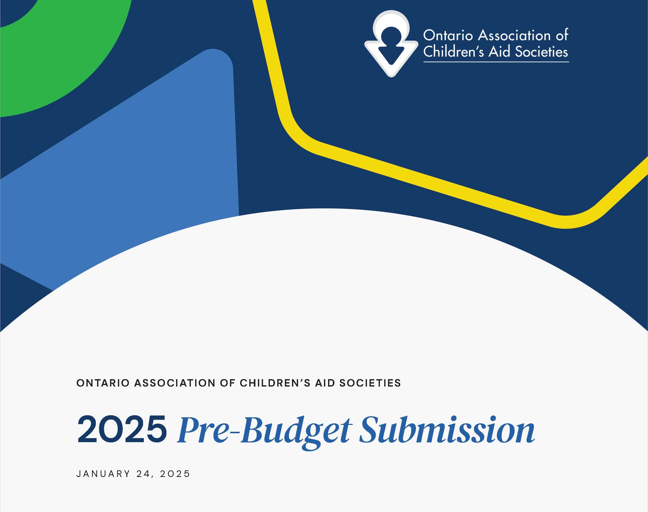 OACAS Releases 2025 Pre-Budget Submission with Priority Areas for Action and Recommendations